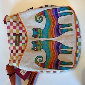 Laurel Burch Colorful Cat Design Women's Bag